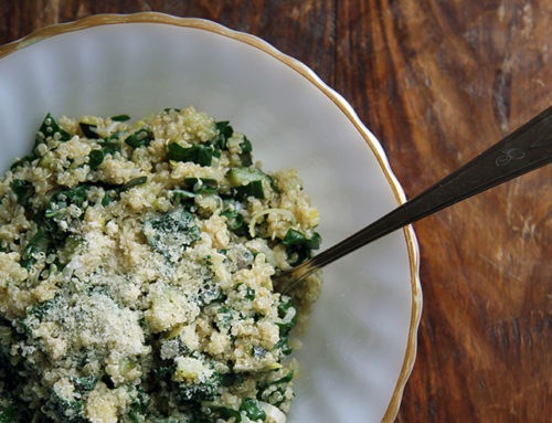 Quinoa Chard Pilaf